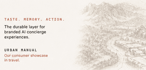 Illustrated landscape representing a durable concierge layer